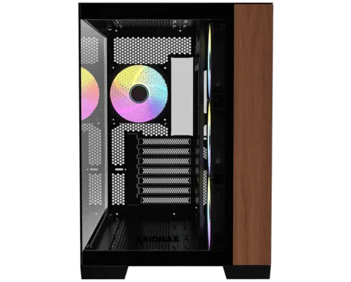 RAIDMAX INFINITA i610 Wood Black ARGB Mid-Tower Case