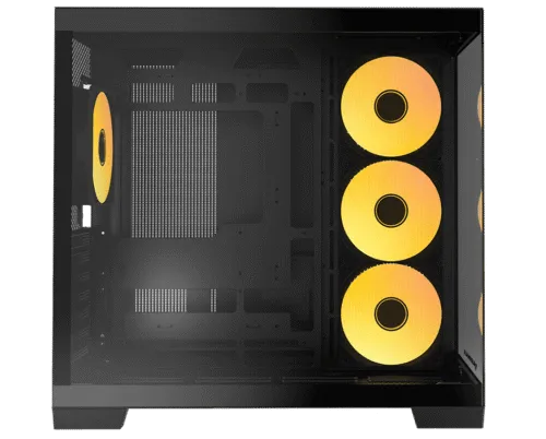 RAIDMAX INFINITA i610 Wood Black ARGB Mid-Tower Case - Image 2