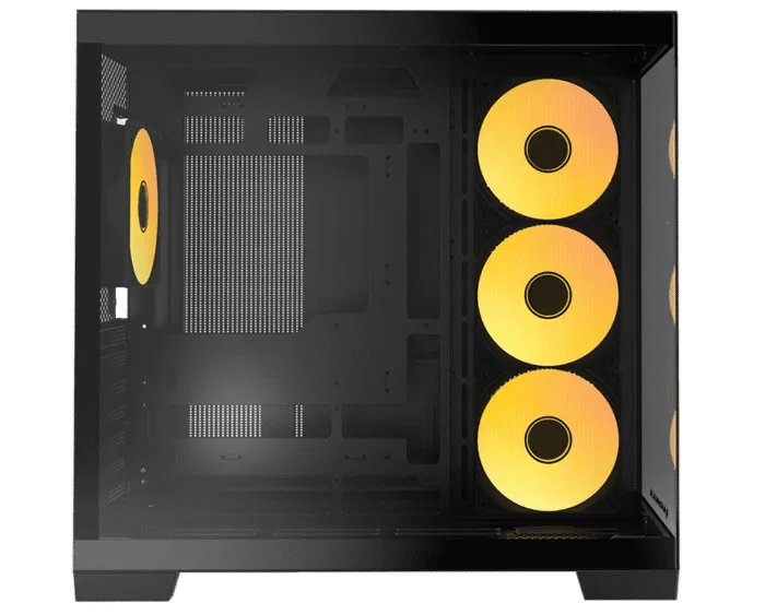 RAIDMAX INFINITA i610 Wood Black ARGB Mid-Tower Case - Image 2
