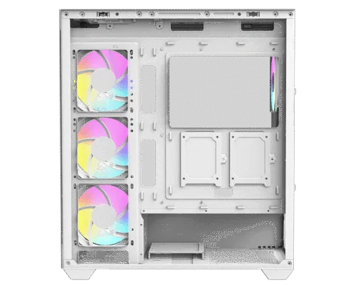 RAIDMAX Infinita I800 Black ARGB Mid-Tower Gaming Case-White - Image 6