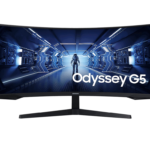 SAMSUNG Odyssey G5 34Inch Curved UWQHD 165Hz Gaming Monitor