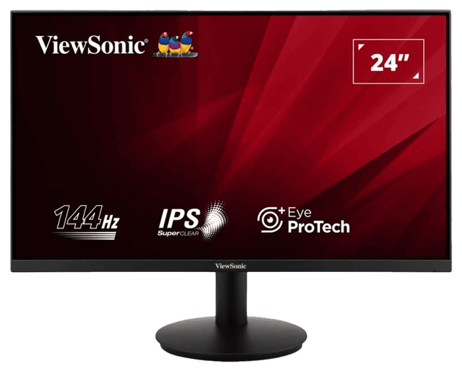 va24g1-h ViewSonic VA24G1-H 24" Full HD 144Hz IPS Monitor - Image 1